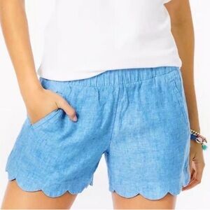 Lilly Pulitzer Brea Linen Pull On Shorts